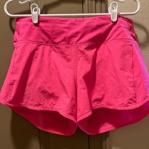 Lululemon Neon Pink Shorts
